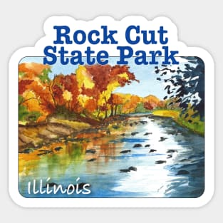 Rock Cut State Park, Illinois Sticker